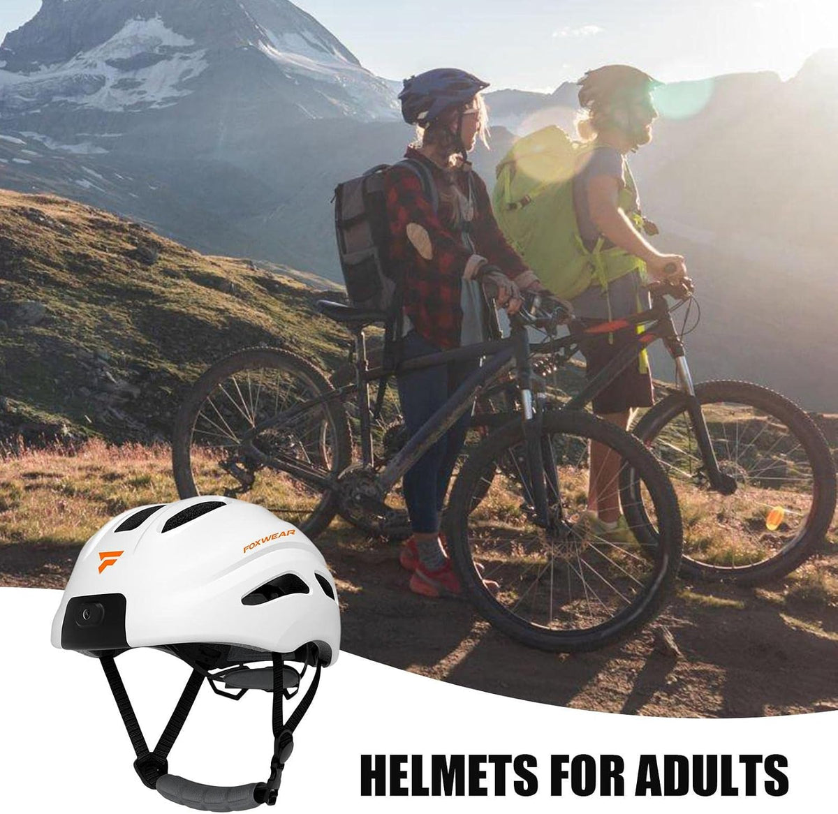 Casco Inteligente V8 con Cámara HD 1080P