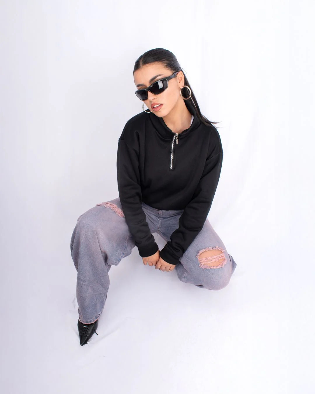 Jean Baggy Rosa Rotos – Estilo Urbano y Fit Oversize