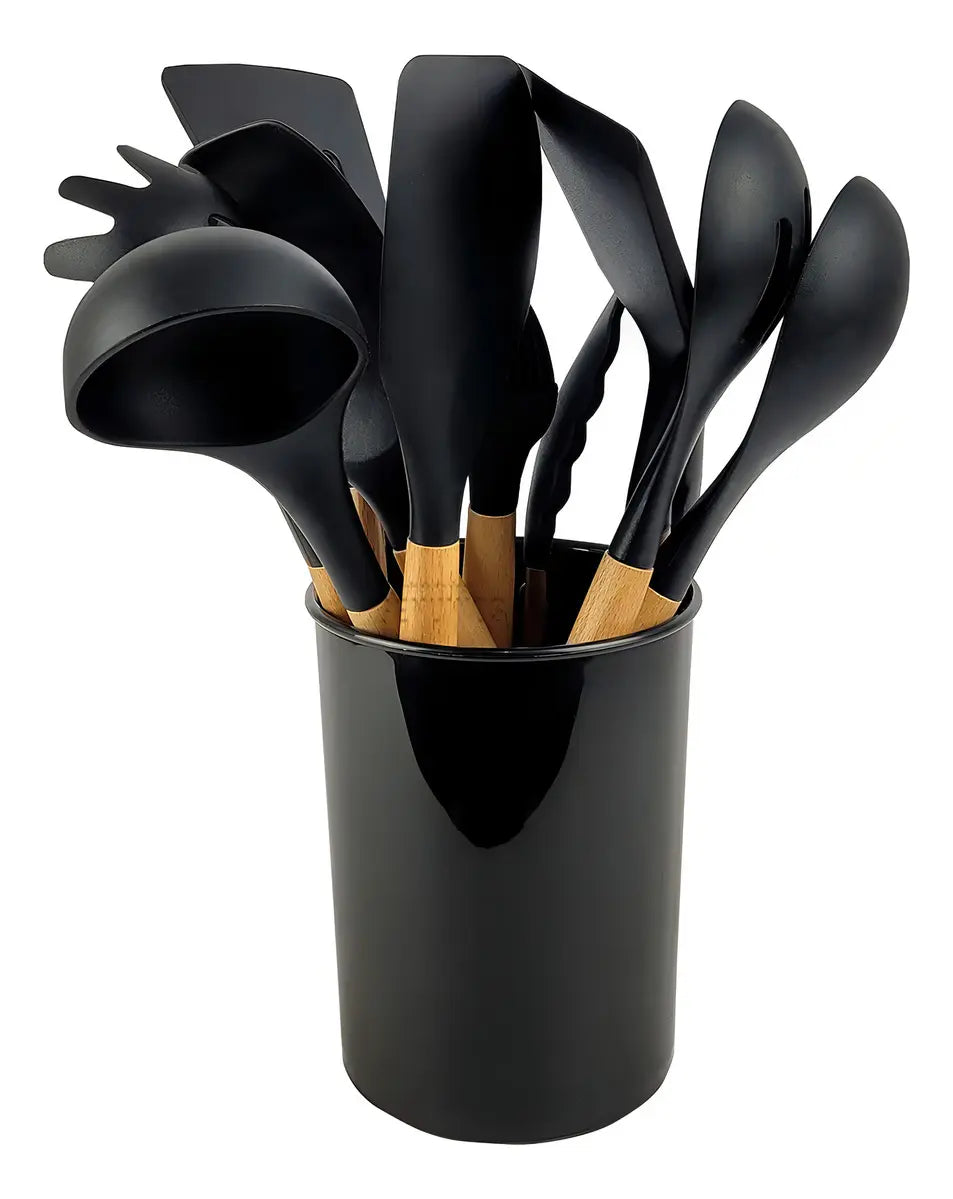 Juego de Utensilios de Cocina de Silicona – 12 Piezas