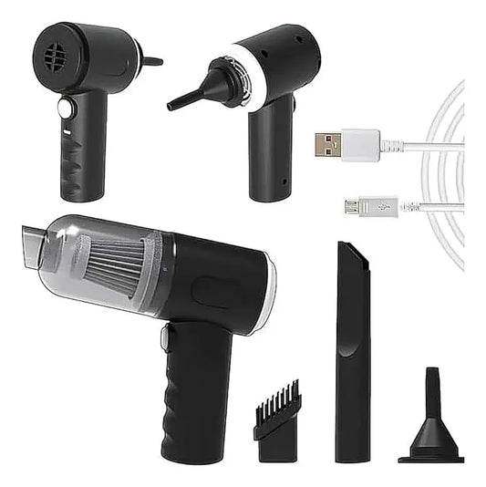 Mini Aspiradora Inalámbrica 3 en 1 – Potencia y Limpieza en tus Manos
