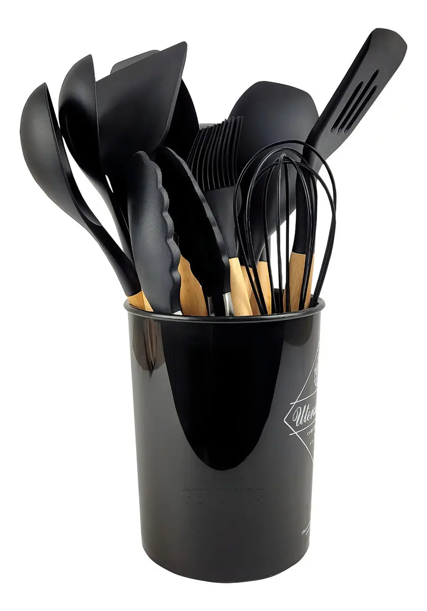 Juego de Utensilios de Cocina de Silicona – 12 Piezas