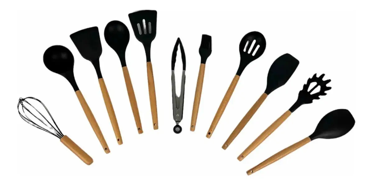 Juego de Utensilios de Cocina de Silicona – 12 Piezas