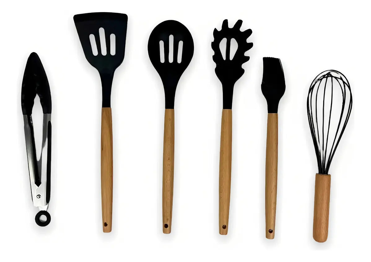 Juego de Utensilios de Cocina de Silicona – 12 Piezas