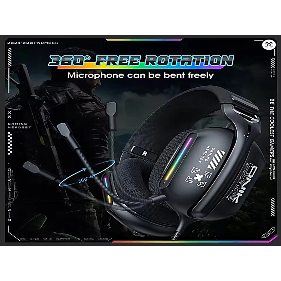 Audífonos Gamer Onikuma Gt808
