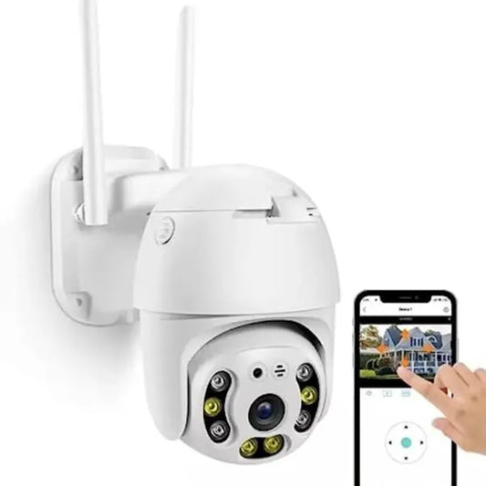 Cámara de Seguridad IP WiFi Exterior PTZ 360° Full HD 1080P