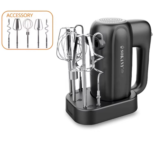 Batidora de Mano Eléctrica SOKANY – Potencia y Practicidad en tu Cocina